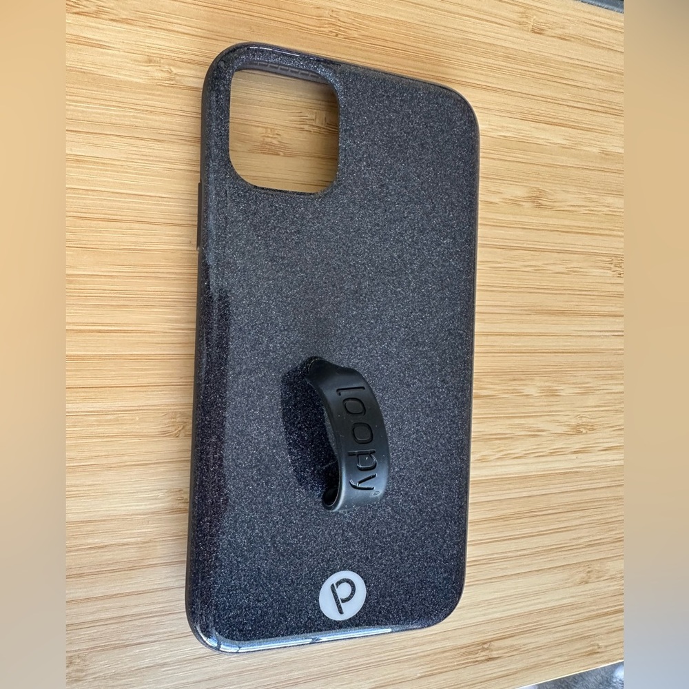 Loopy Cases Black Sparkle iPhone 11, iPhone XR
